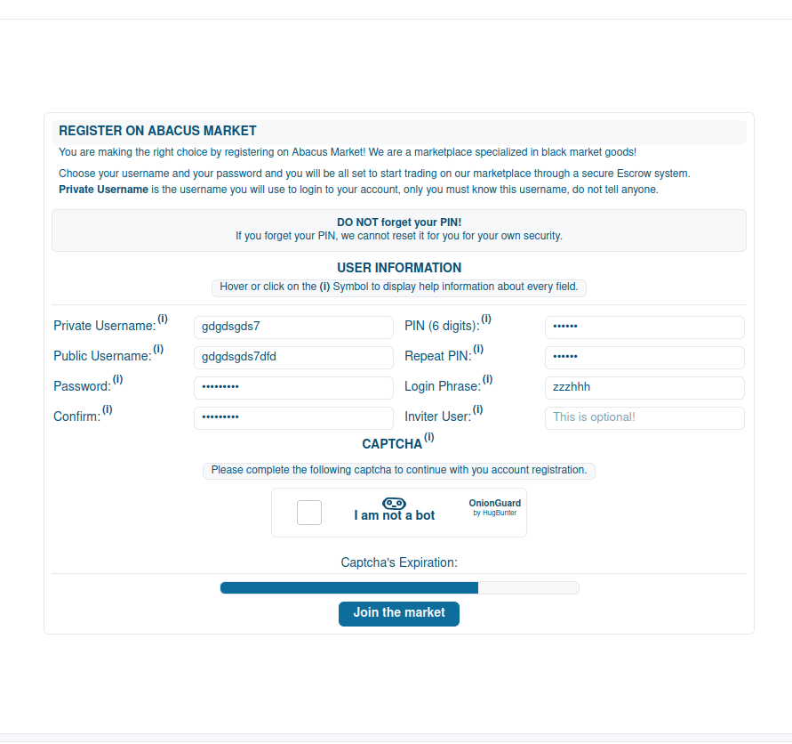 Step 2 – Register Account